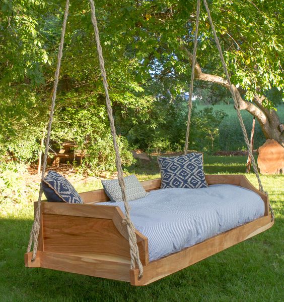 40+ dreamy porch swing bed ideas to get comfort In relaxing - Page 41 ...